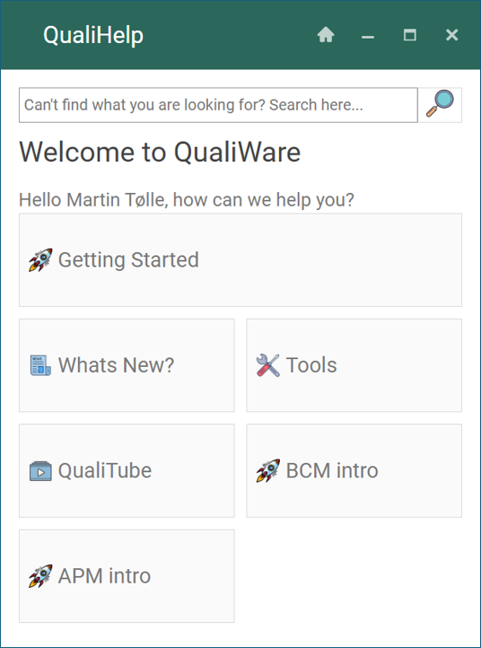 QualiHelp-WebPlatform